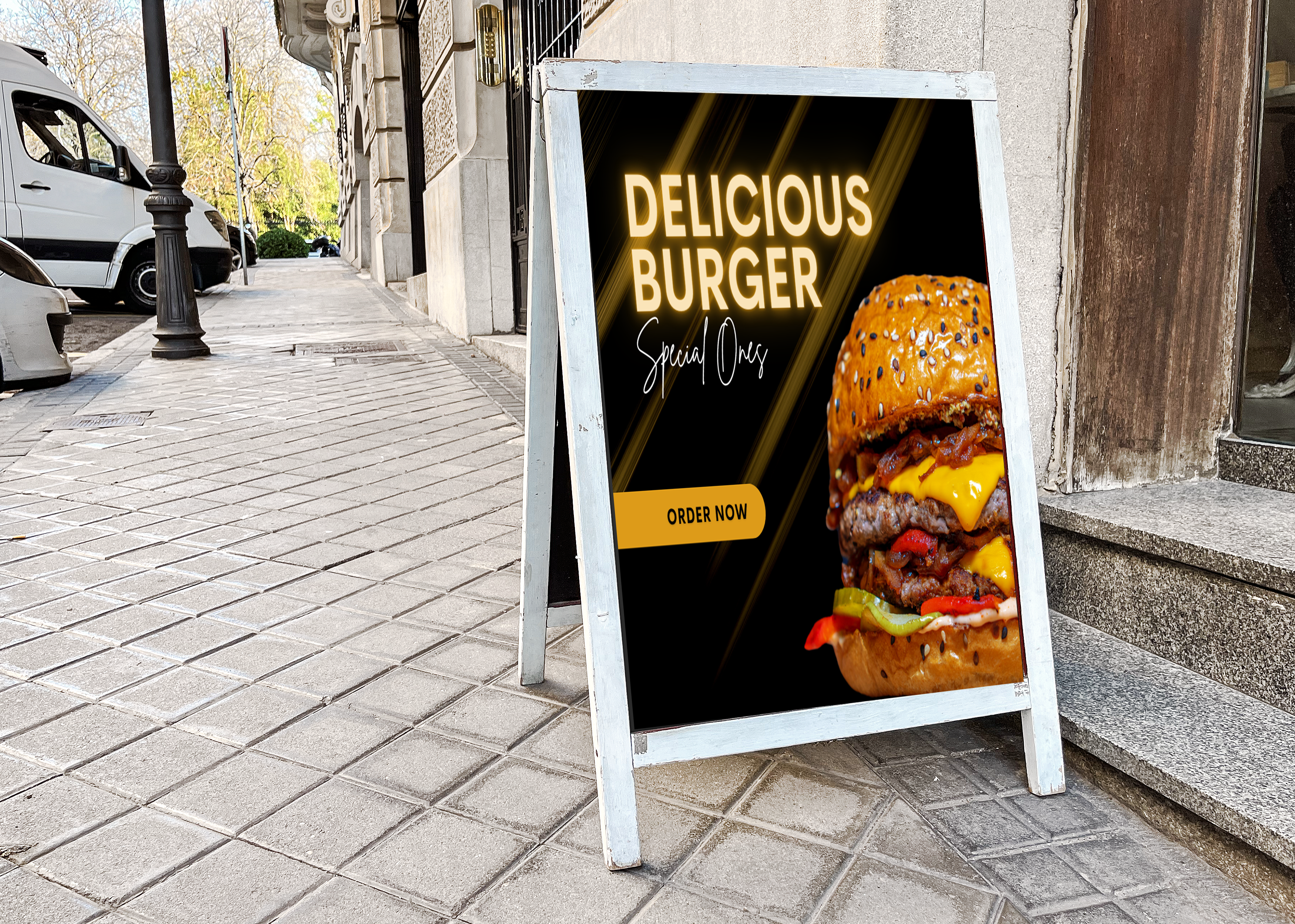 Streets Burger Poster